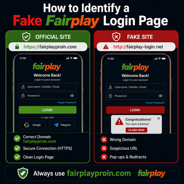 How to spot a fake login page